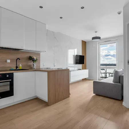 Apartman 8th Floor Wlochy - Balcony, Workspace - By Rentujemy *